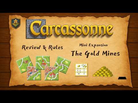 Carcassonne: The Gold Mines - Review & New Rules (C3.1)