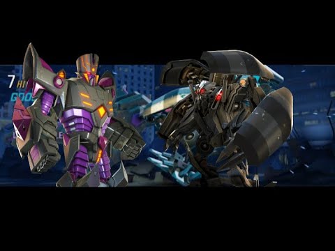 Rank 4 5 star Megatronus VS Rok Mixmaster | Transformers: Forged to Fight