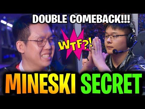 SECRET vs MINESKI [Game 2] WTF DOUBLE COMEBACK TI9 Dota 2
