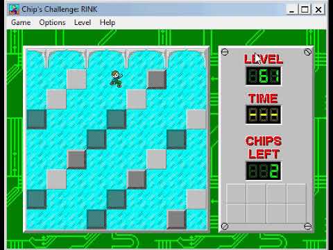 Let's Play Chip's Challenge - 5 "Raging Rink"  (Levels 61-67)