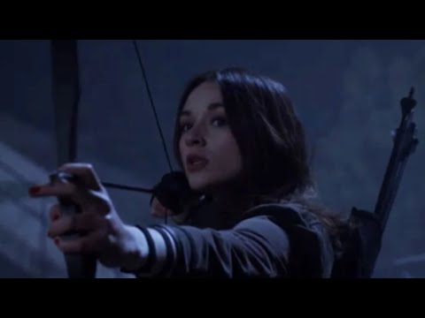 Allison Argent fights and training (All seasons from Teen Wolf)