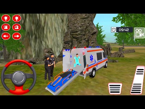 Emergency Ambulance Simulator Pro 🚑💥 Gameplay 06 || Ambulance Games || Flash Simulator