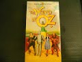 Opening To The Wizard Of Oz AVON VHS 2002