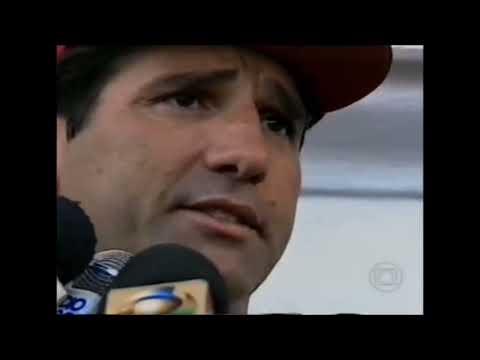 Em 2002, Fluminense e Paraná se preparam para jogo pelo Campeonato Brasileiro