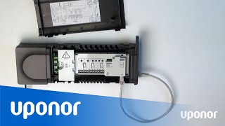 Uponor Smatrix Wave PLUS controller X 165 and and Uponor Smatrix Wave slave module M-160