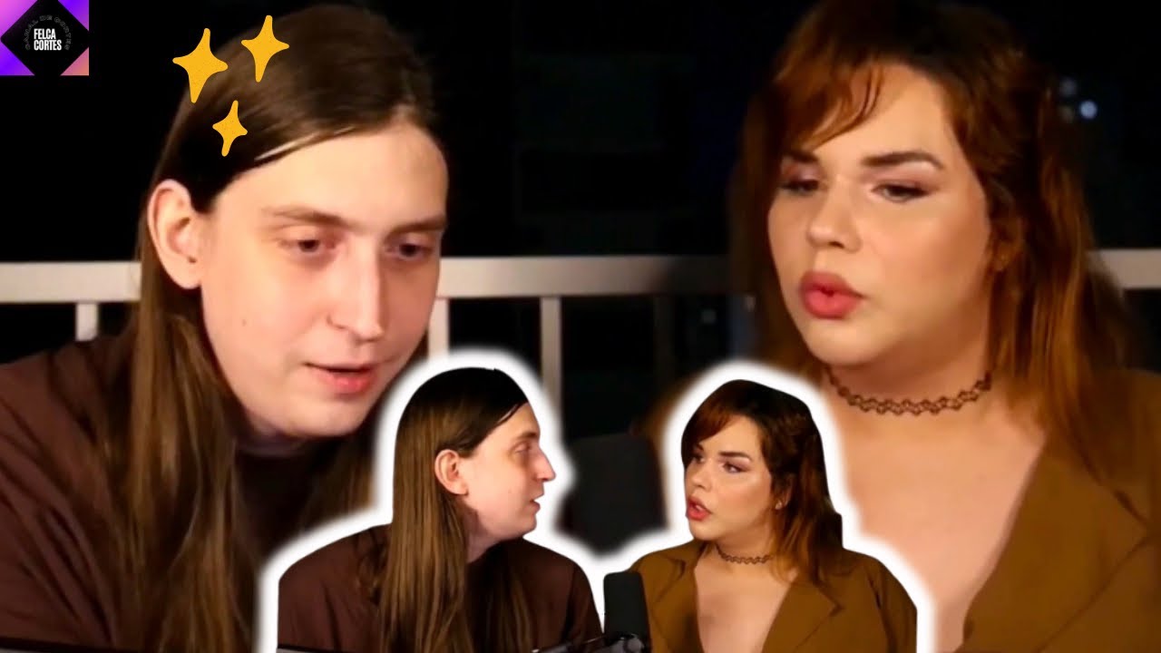 Felca e Wanessa Wolf fazem live juntos