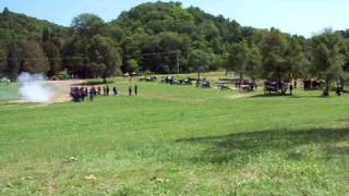 25th Reg.Wis.Vol.Infy.,Civil War Reenacting in Boscobel Wisconsin, Sunday,Aug. 2nd, 2009