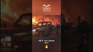 He drove in to the fire  #wildfire #story