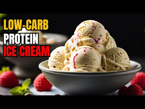 Low-Carb Protein Ice Cream | Creamy and Delicious Guilt-Free Treat