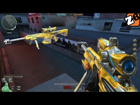 Crossfire NA 2.0 : Barrett Iron Shark - Full VIP - Hero Mode X - Zombie V4