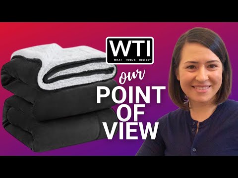 KAWAHOME Sherpa Fleece Blanket - WTI product video review