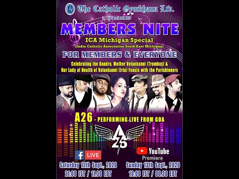 13. MEMBERS NITE - A26 - 12092020