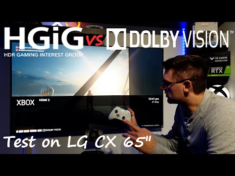 Dolby Vision Gaming vs HDR / HGiG - Test on LG CX 65"