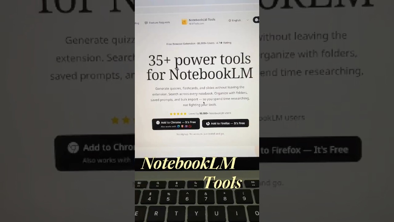 NotebookLM got way easier after I found this extension