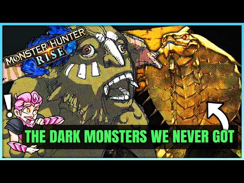 Monster Hunter Was Nearly A VERY Different Game - New Dark Monsters & Magic Hunters! (History/Fun)