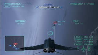 Ace Combat 04: Shattered Skies HD Gameplay (PCSX2)