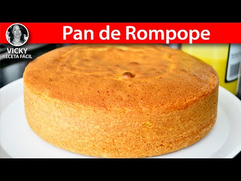 Pan de Rompope | #VickyRecetaFacil