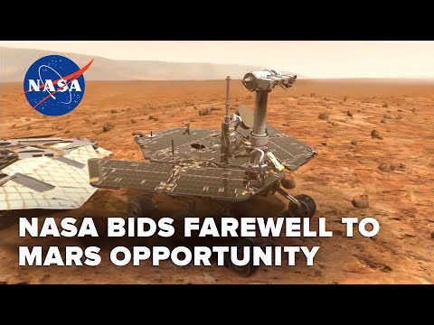 NASA verabschiedet sich nach 15 Jahren vom Marsrover Opportunity