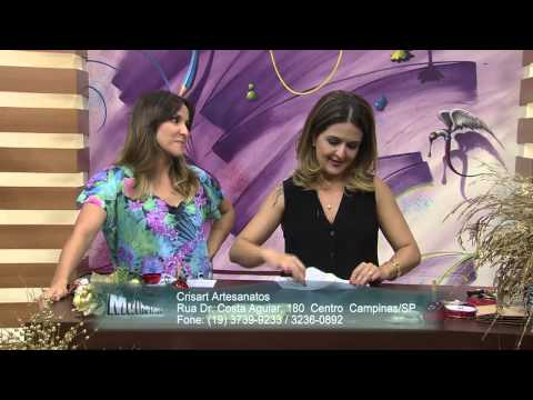 Mulher.com - 24/12/2014 - Decoracao mesa de natal por Marisa Magalhaes - Parte 2