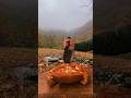 Making Pizza In A Stunning Autumn Landscape With Misty Mountains And Rustic Charm Nature How Wow