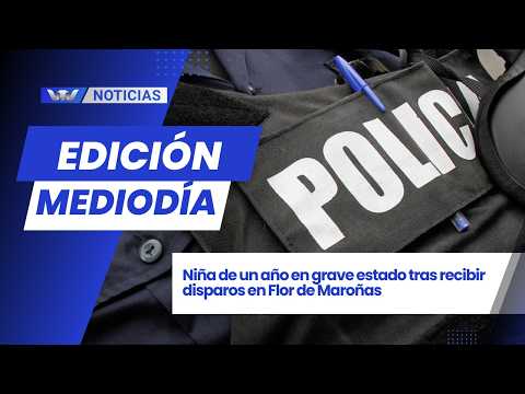 Edición Mediodía 17/03 | Niña de un año en grave estado tras recibir disparos en Flor de Maroñas