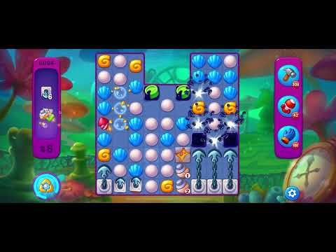 Fishdom Very Hard level 10764 no boosters フィッシュダム ベリーハード