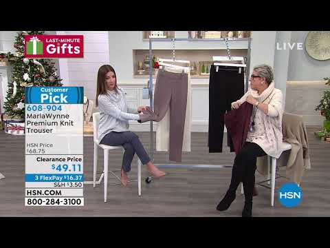 MarlaWynne Premium Knit Trouser