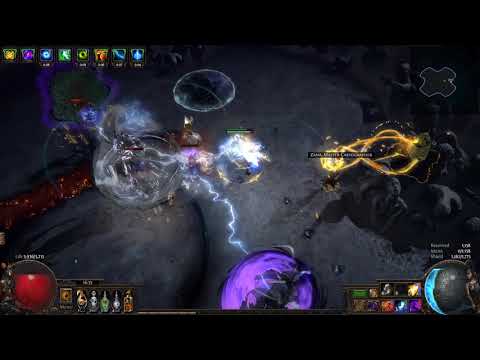 PoE 3.6 Synthesis / 1:48 Uber Elder kill / Divine Ire Trickster / Eternity Shroud