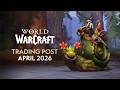 WoW Trading Post Rewards - April 2026: 4 Mounts, Garden Gnome Sets, Hunter Quivers & More!
