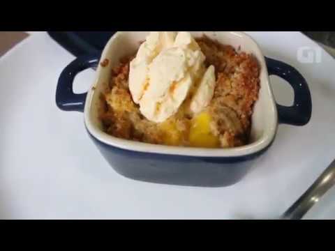 Doce de Manga com Farofa de Gengibre | #ComidaDeVerdade