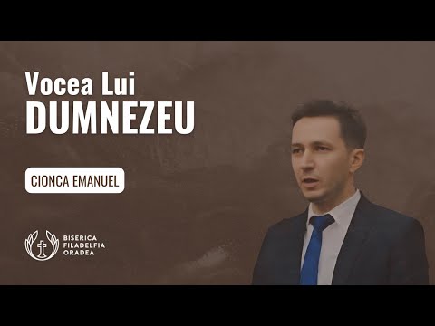 LIVE | Cionca Emanuel - Vocea lui Dumnezeu | Biserica Penticostală  Filadelfia Oradea