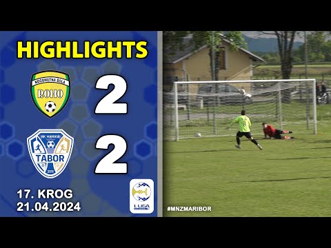 Highlights: NŠ ROHO 2 : 2 NK Novogradnje MB Tabor  | 1. ČLANSKA LIGA