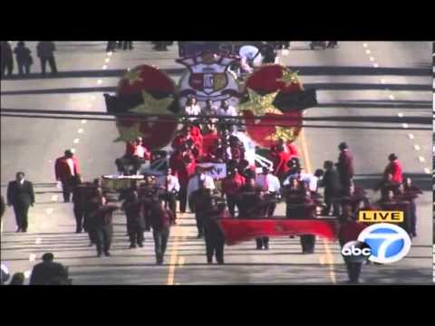 LA Kappa League Stepping at Los Angeles Kingdom Day Parade