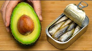 Few people know this recipe! Delicious avocado appetizer in 10 minutes!