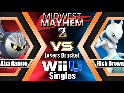 Midwest Mayhem 2 – Losers Round 4 – Abadango (Metaknight, Mewtwo) vs. Rich Brown (Mewtwo)