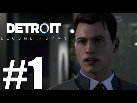 Detroit Become Human Gameplay Walkthrough Part 1 - PS4 Pro Demo