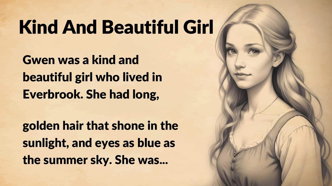Kind And Beautiful Girl | Improve English ✅| Higher Level 3 ✅|  English Stories |