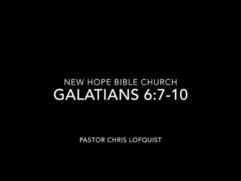 Galatians 6:7-10