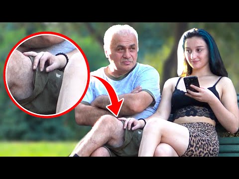 🔥Extreme TOUCHING  Prank (Teen girl and old man) - Best of Just For Laughs 😲🔥💃