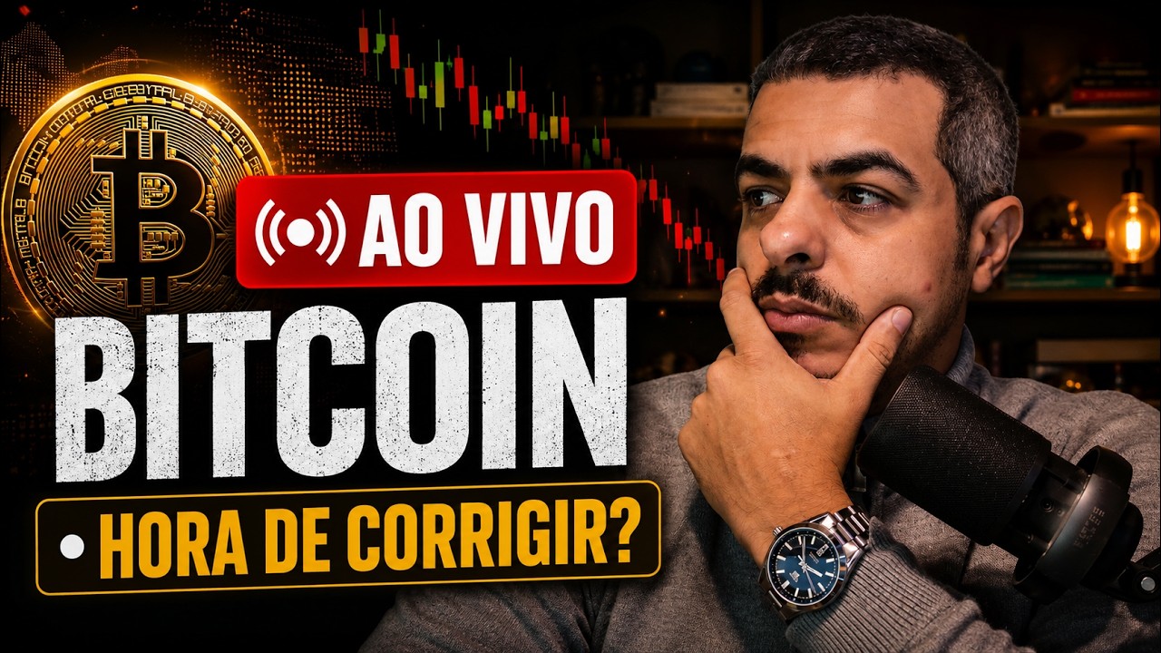 Bitcoin AO VIVO: Hoje Tudo Pode MUDAR - Atenção no PREÇO  - Analisando os Mercados