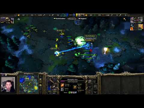 NorthDrakkar (UD) vs Nujabes (HU) - recommended - Dark Ranger vs Crypt Lord - WarCraft 3 - WC3584