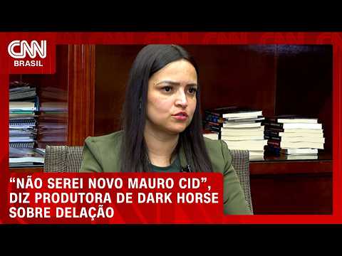 À CNN, produtora de Dark Horse fala de delação: “Não serei novo Mauro Cid” | CNN BRASIL
