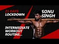 Intermediate workout routine...