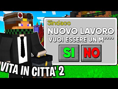 IL MIO NUOVO LAVORO NELLA VITA IN CITTÀ 2 - Minecraft #42