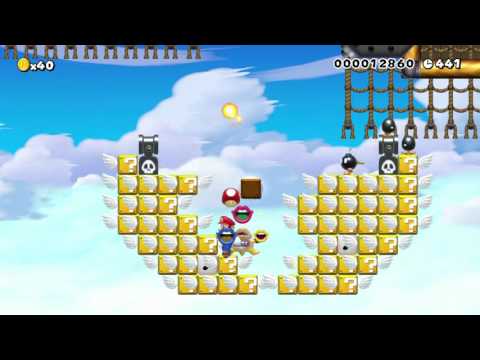 An adventure in the sky by brunogalb 一SUPER MARIO MAKER一 No Commentary 1AK