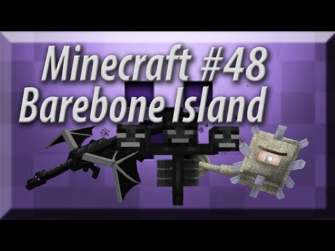 Minecraft Barebone Island w/ NERDIAQ Ep.48 - Dropping Down On The Objective