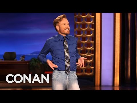 Conan Shows Off His Jeggings - CONAN on TBS