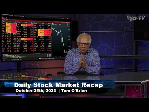 October 25th  Daily Market Recap - 2023