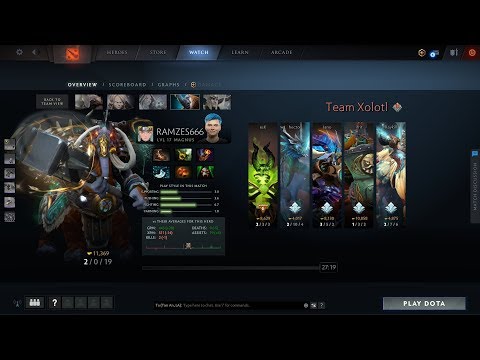 dota2sup RAMZES666 Magnus EG vs Xolotl