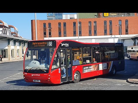 Rare Allocation: Route 97 | NK11HBC/8328 - Go North East: Optare Versa V1110